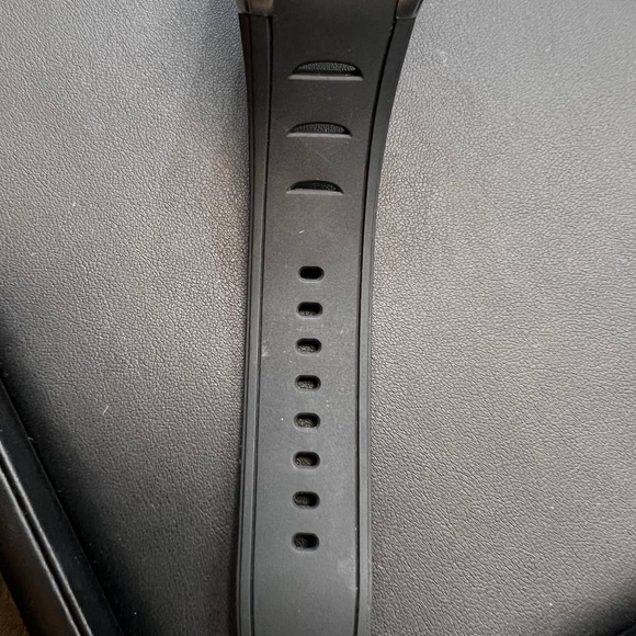 Tommy Bahama RLX1006 BEACH CRUISER Chronograph Red Black Polyurethane StrapWatch - Picture 6 of 11